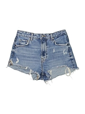 Zara Denim Shorts (view 1)