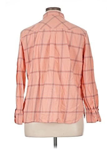 Ann Taylor LOFT 3/4 Sleeve Button-Down Shirt (view 2)