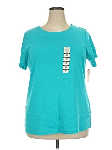 St. John's Bay Short Sleeve Top (view 1)