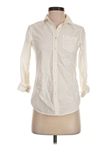 Uniqlo Long Sleeve Button-Down Shirt (view 1)
