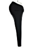 Isabel Solid Black Active Pants Size L - photo 5