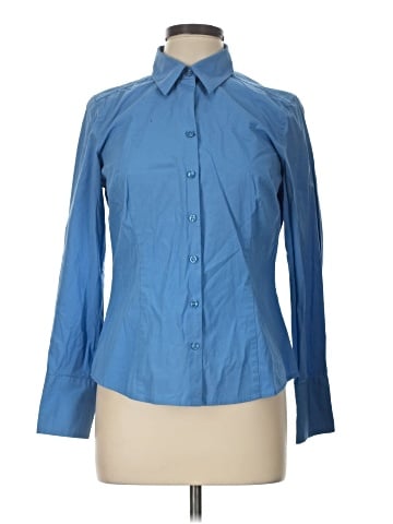 Ann Taylor Factory Long Sleeve Button-Down Shirt (view 1)