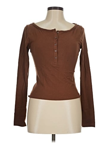 Out From Under Long Sleeve Henley (view 1)