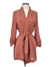 DR2 100% Polyester Brown Cardigan Size S - photo 1