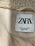 Zara 100% Polyester Solid Ivory Jacket Size M - photo 6
