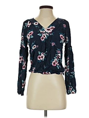 Aeropostale Long Sleeve Blouse (view 1)
