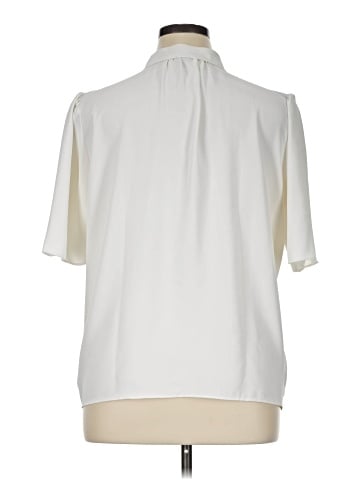 Ann Taylor Short Sleeve Blouse (view 2)