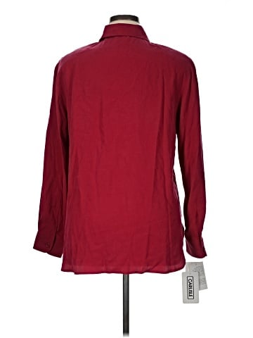 Carlisle Long Sleeve Silk Top (view 2)