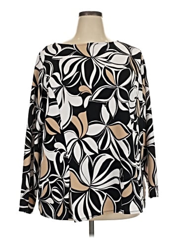 Susan Graver Long Sleeve Blouse (view 1)