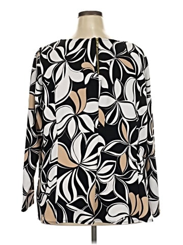 Susan Graver Long Sleeve Blouse (view 2)