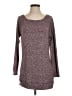Athleta Solid Marled Burgundy Pullover Sweater Size S - photo 1