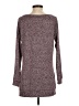 Athleta Solid Marled Burgundy Pullover Sweater Size S - photo 2