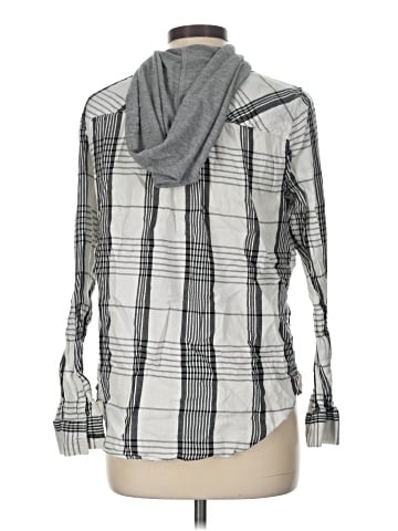 Mudd Long Sleeve Button-Down Shirt (view 2)