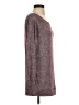 Athleta Solid Marled Burgundy Pullover Sweater Size S - photo 4