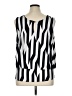 Cato Stripes Silver 3/4 Sleeve Blouse Size XL - photo 2