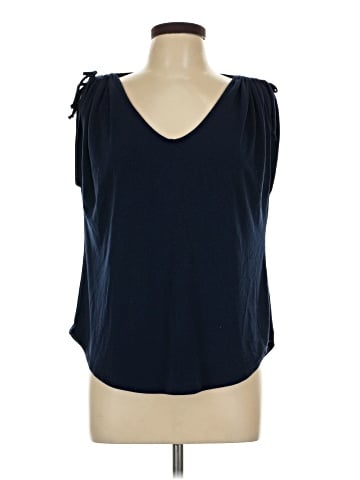 Green Envelope Sleeveless Blouse (view 1)