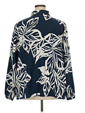 ELOQUII Long Sleeve Blouse (view 2)