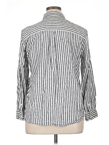 Style&Co Long Sleeve Button-Down Shirt (view 2)