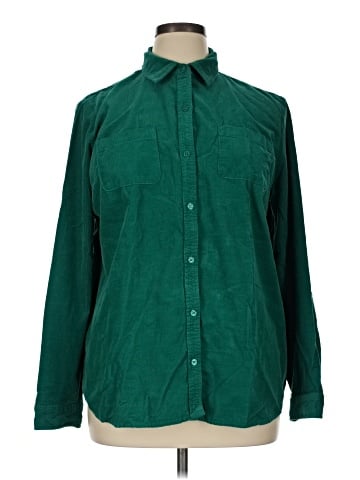 Kim Rogers Long Sleeve Button-Down Shirt (view 1)
