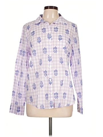 J.Crew Factory Store Long Sleeve Button-Down Shirt (view 1)
