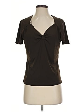 AK Anne Klein Short Sleeve Top (view 1)