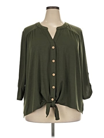 Fortune + Ivy 3/4 Sleeve Blouse (view 1)