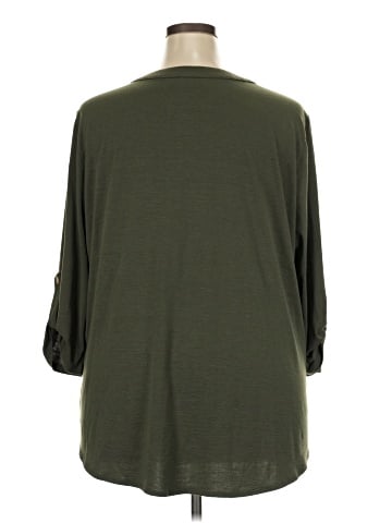 Fortune + Ivy 3/4 Sleeve Blouse (view 2)
