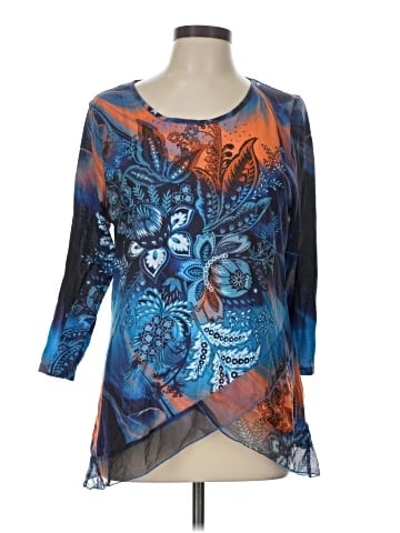 One World 3/4 Sleeve T-Shirt (view 1)