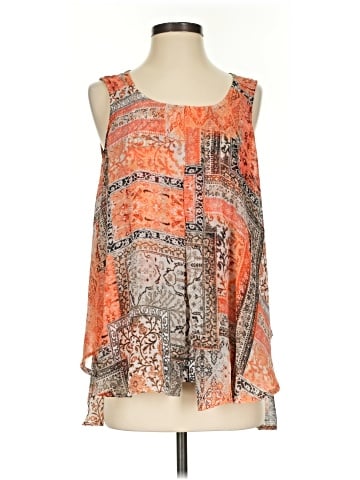 Roz & Ali Sleeveless Blouse (view 1)