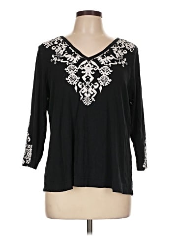 Chico's 3/4 Sleeve Blouse (view 1)