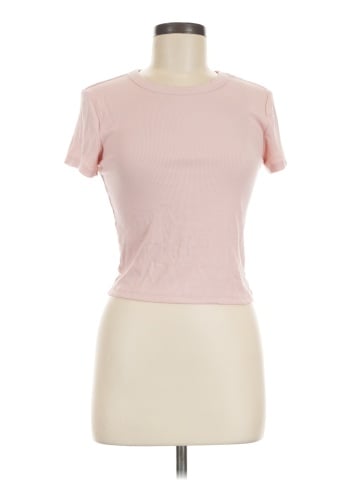 Pink Rose Short Sleeve T-Shirt (view 1)