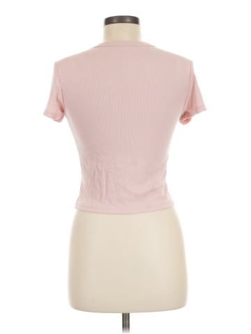 Pink Rose Short Sleeve T-Shirt (view 2)