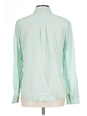 Equipment Long Sleeve Silk Top (view 2)