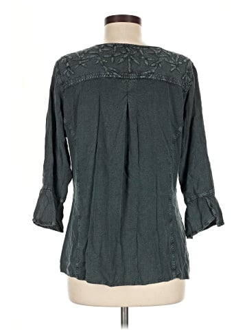 Parsley & Sage 3/4 Sleeve Blouse (view 2)