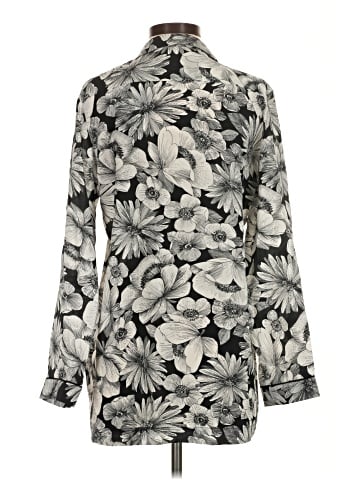 The Kooples 3/4 Sleeve Silk Top (view 2)