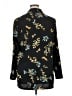Anthony Richards 100% Polyester Floral Black Blazer Size 14 - photo 2
