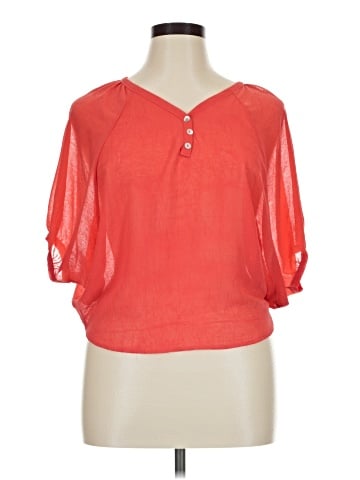 Poetry Short Sleeve Blouse (view 1)