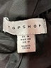 Topshop 100% Polyurethane Black Jacket Size 12 - photo 6