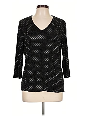 Chico's 3/4 Sleeve T-Shirt (view 1)