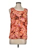 AB Studio 100% Polyester Orange Tank Top Size M - photo 1