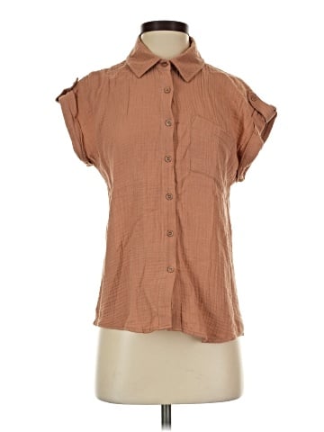 Olive and Oak Short Sleeve Blouse (view 1)