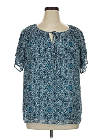 NYDJ Short Sleeve Blouse (view 1)