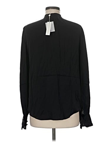 Trina Turk Long Sleeve Silk Top (view 2)
