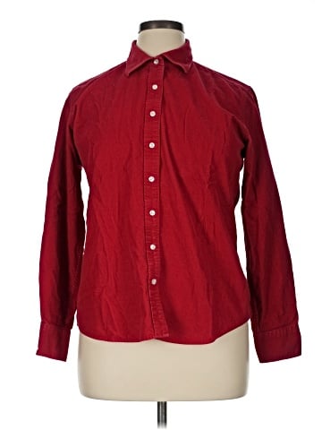 Lands' End Long Sleeve Button-Down Shirt (view 1)