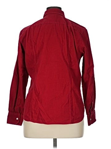Lands' End Long Sleeve Button-Down Shirt (view 2)