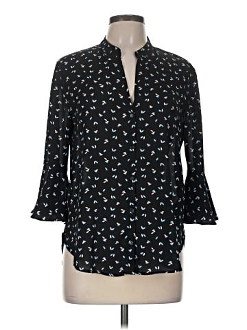 Lush 3/4 Sleeve Blouse (view 1)