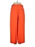 Express 100% Polyester Orange Casual Pants Size 2 - photo 2