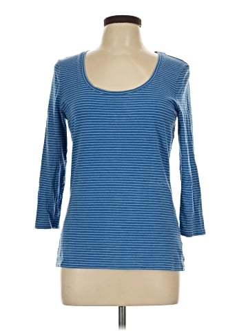 Ann Taylor 3/4 Sleeve T-Shirt (view 1)
