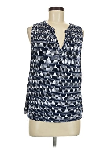 Skies Are Blue Sleeveless Blouse (view 1)