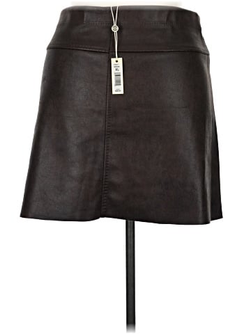 Max Studio Faux Leather Skirt (view 2)